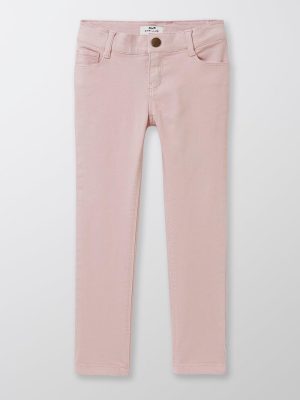 Cyrillus Clothing Girls Trousers, jeans | Cyrillus colored slim-fit trousers ROSE www.solbiblecamp.com