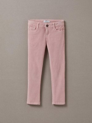 Cyrillus Clothing Girls Trousers, jeans | Cyrillus slim-fit velour trousers BUVARD www.solbiblecamp.com
