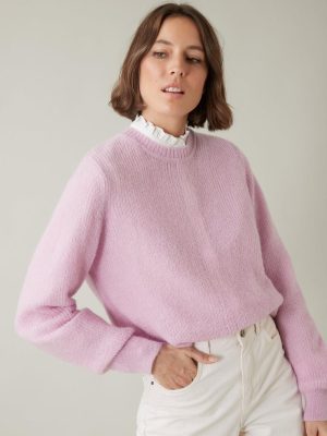 Cyrillus Clothing Womens Sweaters, cardigans | Cyrillus wool and alpaca sweater LILAS www.solbiblecamp.com